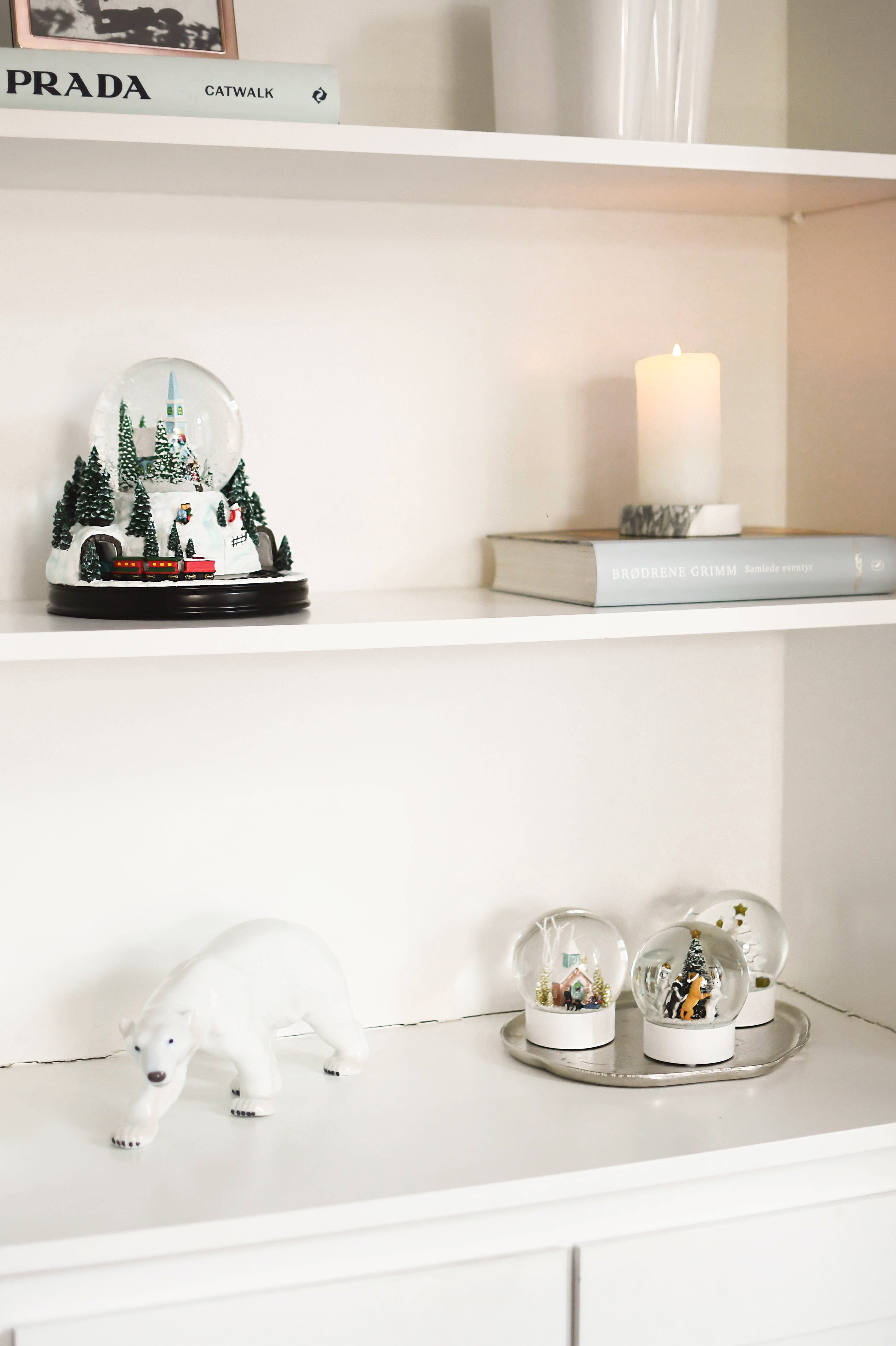 Rystekugle, Hunde - hvid